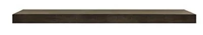 Fireside Furnishing Fillmore 59" Ebony Wooden Mantel Shelf