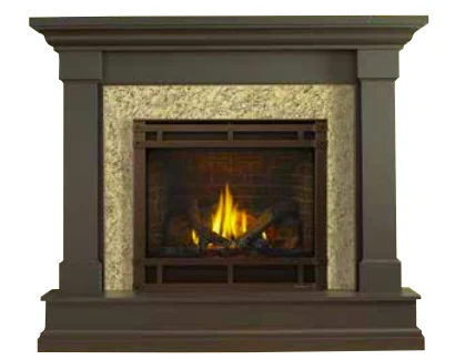 Fireside Furnishing Kenwood Unfinished Maple Wooden Flush B Mantel