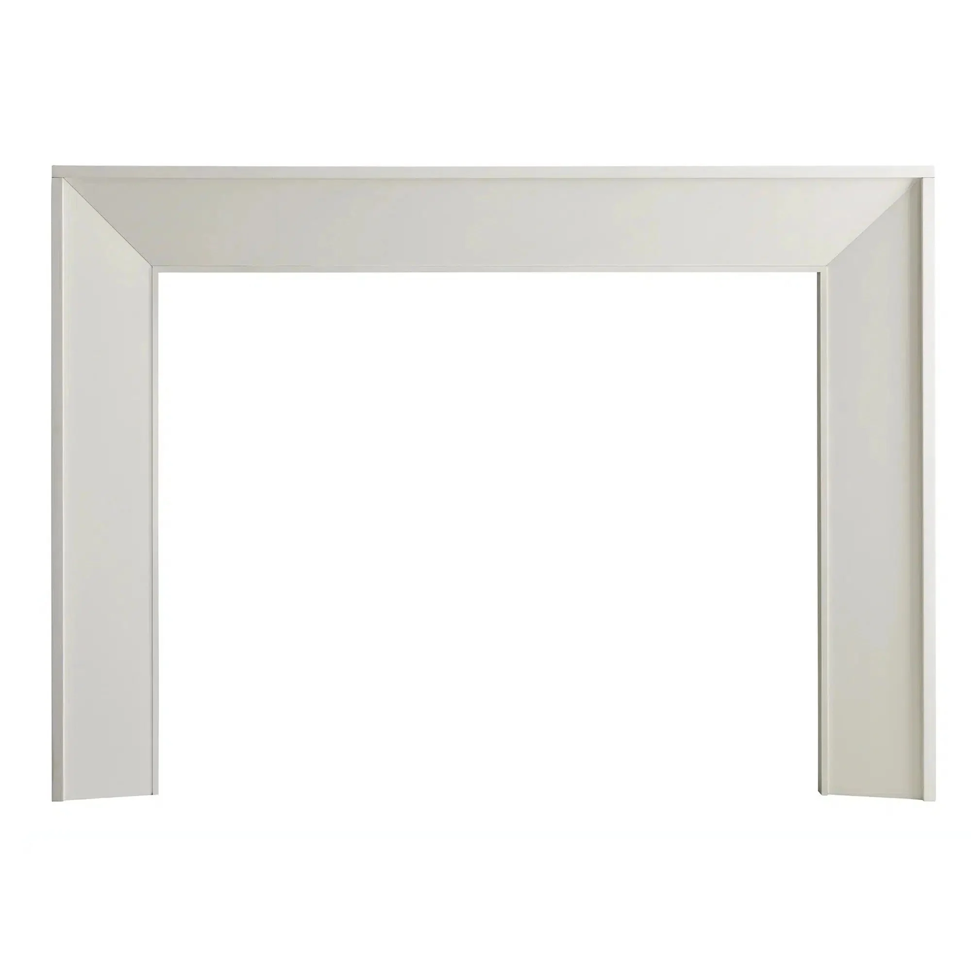 Fireside Furnishing Zimmer White Primed MDF Flush C Mantel