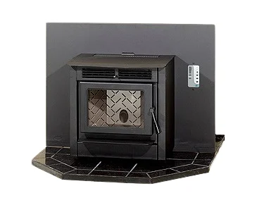 Hudson River Davenport 22" Matte Black Pellet Insert