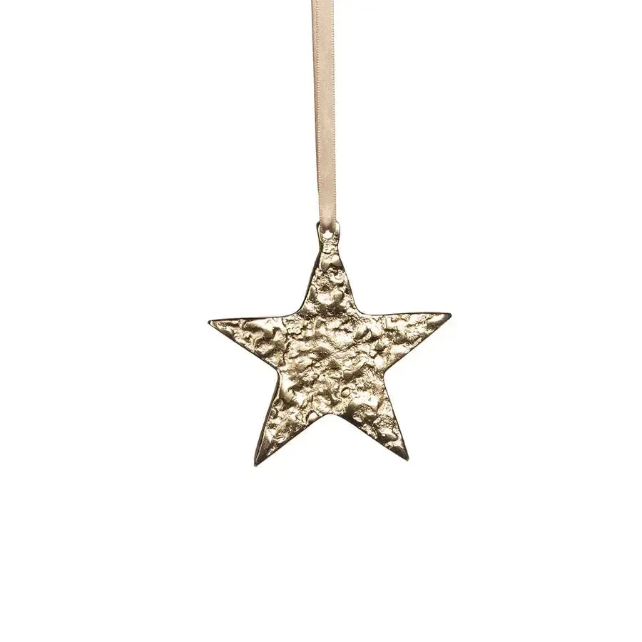 Alloy Star Ornament // Gold