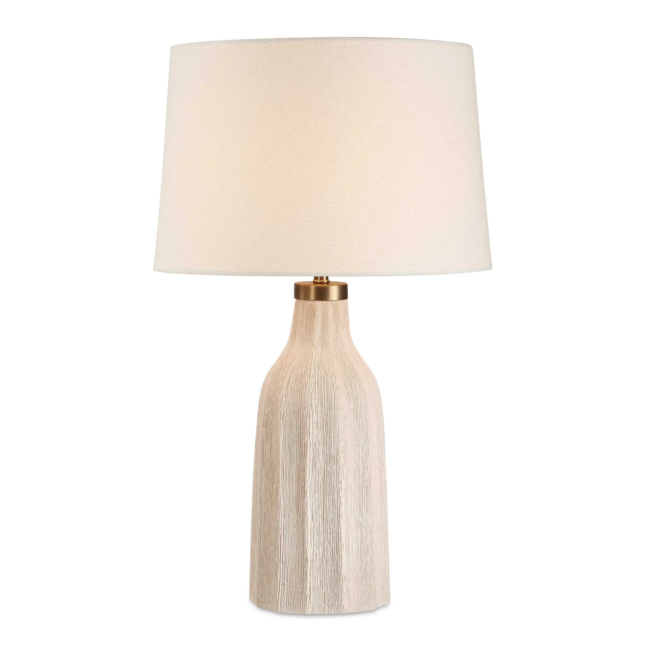 Maddox Textured Off White Table Lamp