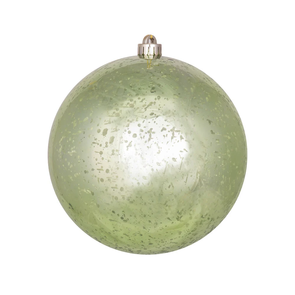 Vickerman M166754 10" Celadon Shiny Mercury Ball Ornament