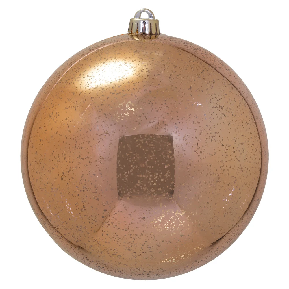 Vickerman M166658 8" Rose Gold Shiny Mercury Ball Ornament