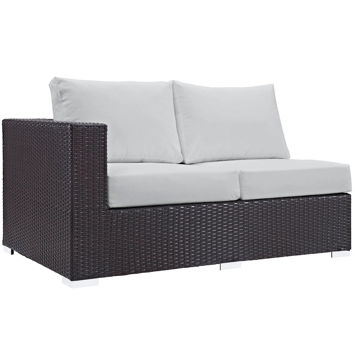 Modway EEI-1842 Convene Outdoor Patio Left Arm Loveseat