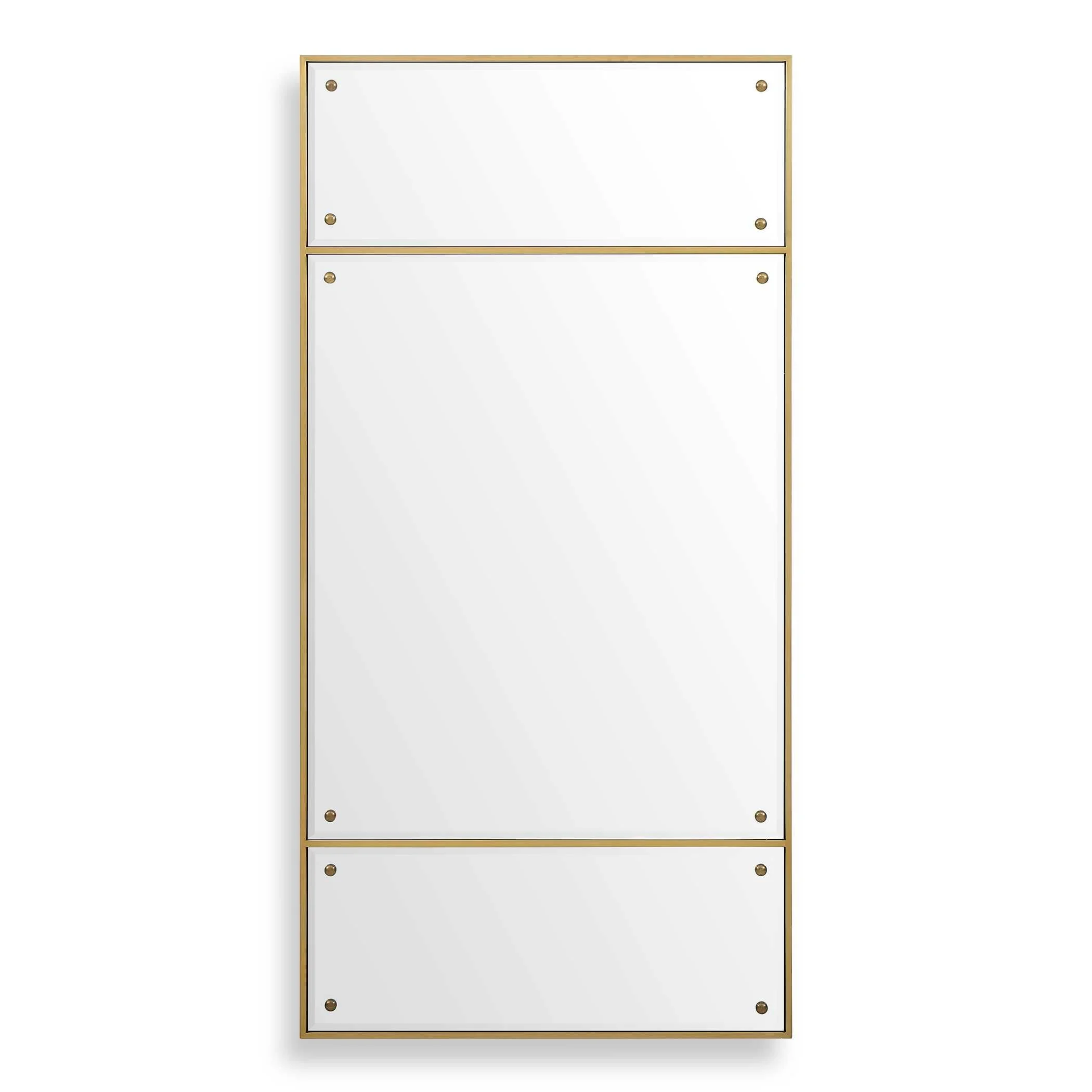 Wrenton Brass Rectangular Mirror