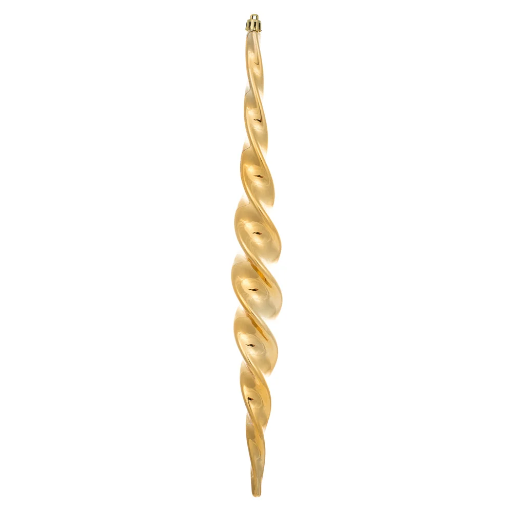 Vickerman N175133D 14.6" Coppergold Shiny Spiral Icicle 2Bx