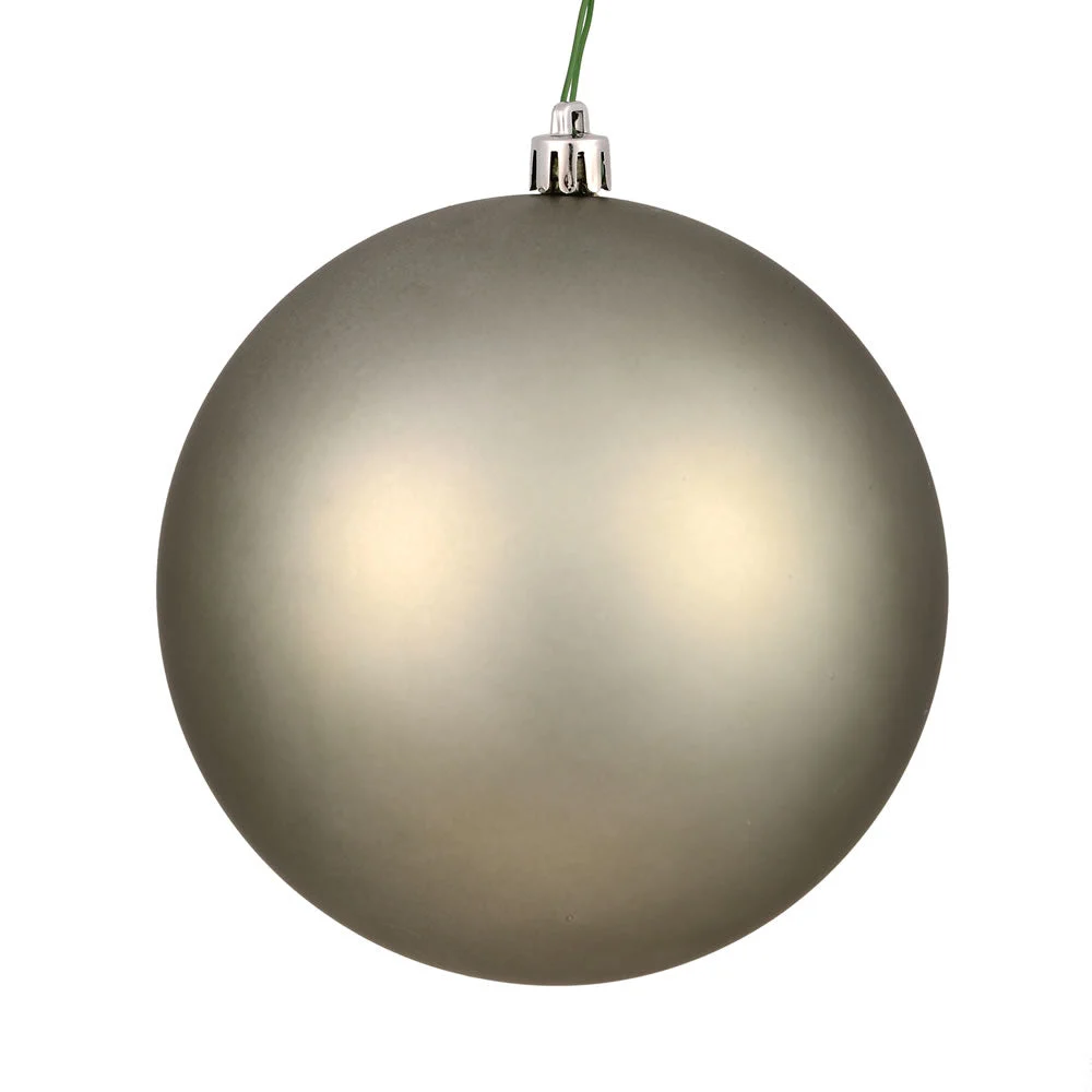 Vickerman N593023DMV 12" Wrought Iron Matte Ball Ornament