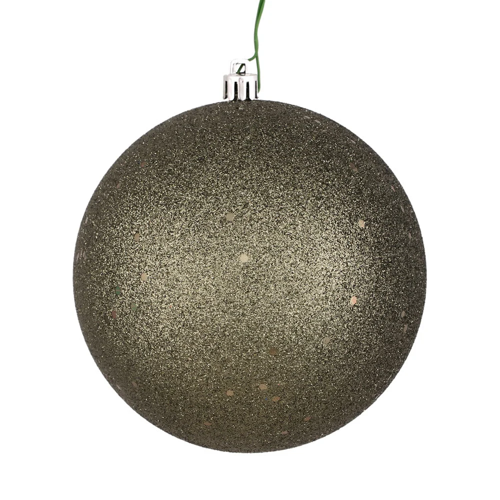 Vickerman N593023DQ 12" Wrought Iron Sequin Ball Ornament