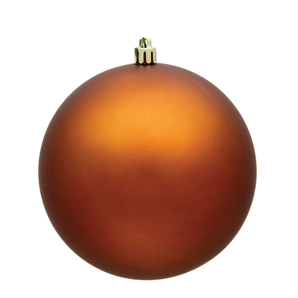 Vickerman N592588DMV 10" Copper Matte Ball Ornament
