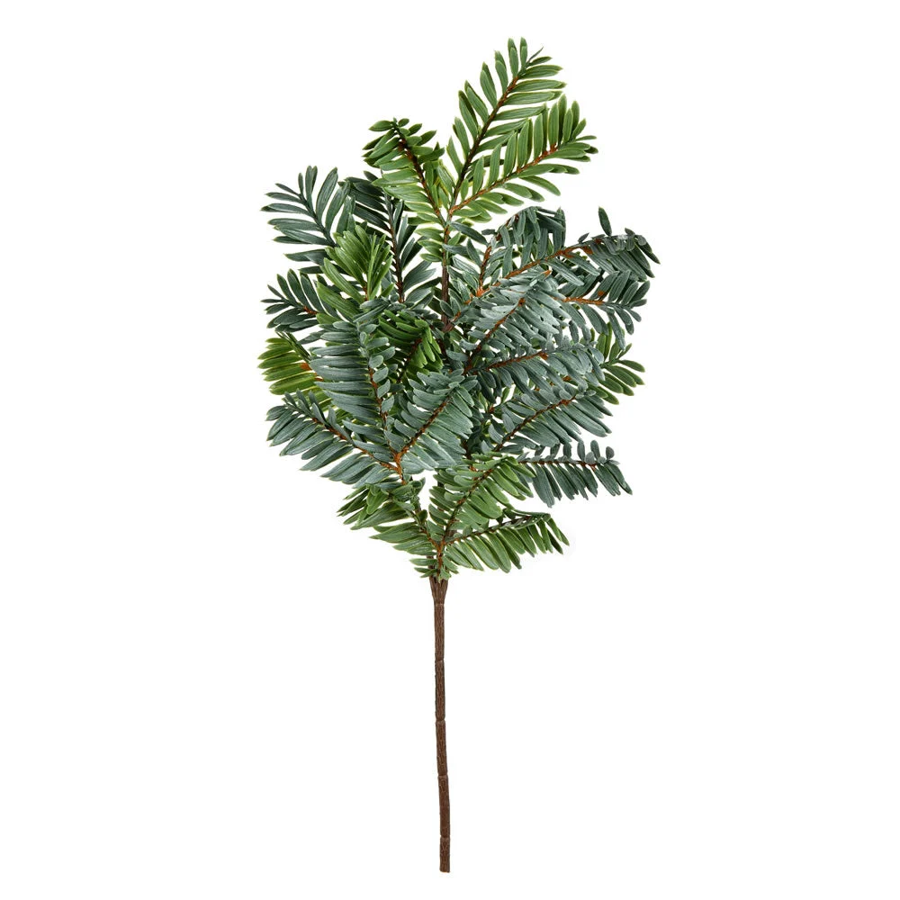 Vickerman RY191016 16" Green Medford Pine Artificial Christmas Spray. Includes 6 Sprays Per Pack.