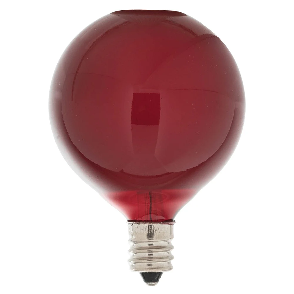 Vickerman V401703 Red G50 Replacement Bulb 12 Per Bag