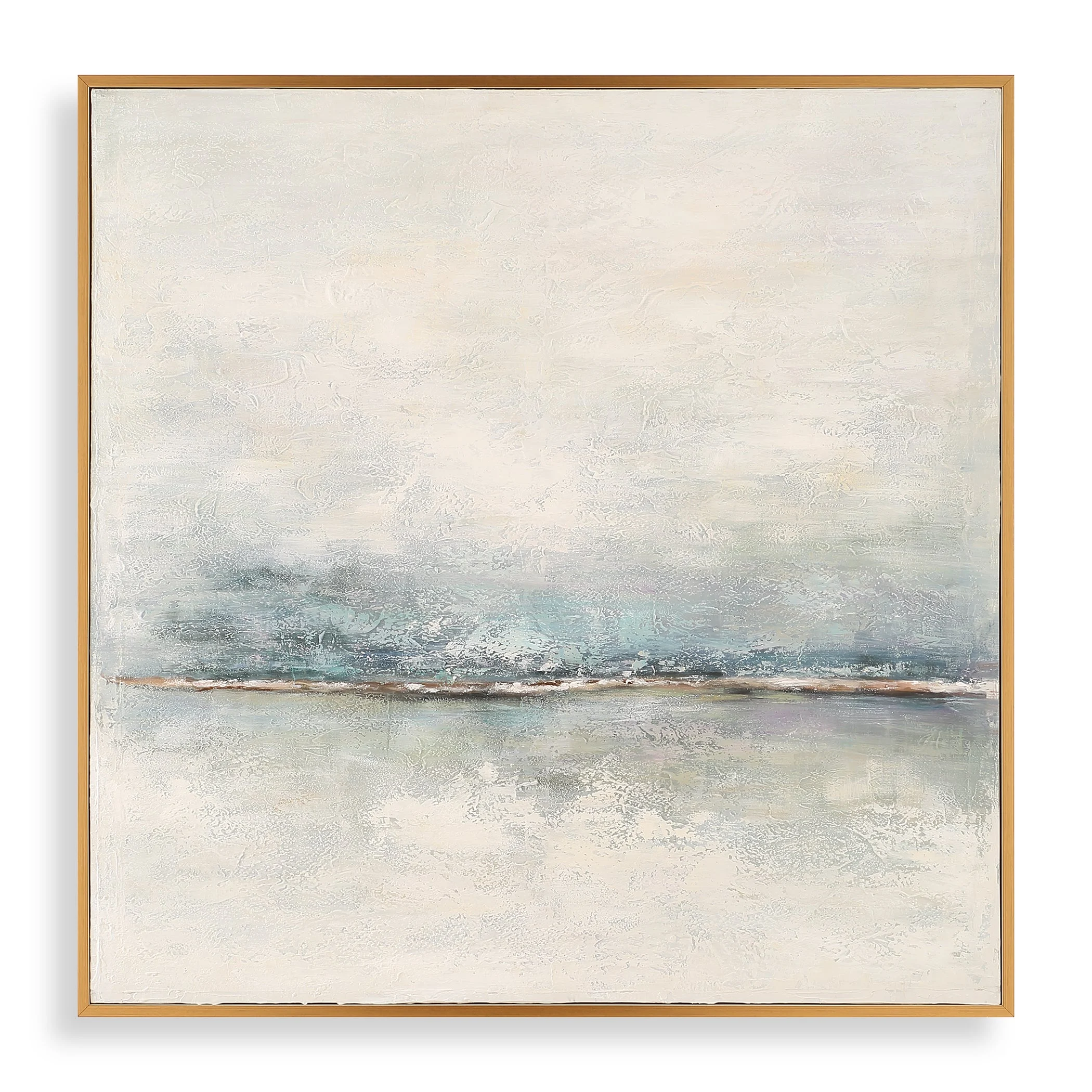 Foggy Morning Abstract Art