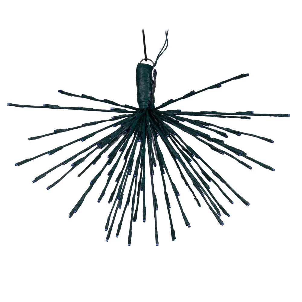 Vickerman X21G162 160Lt X 24" Green Starburst Blue 5Mm LED Lights.