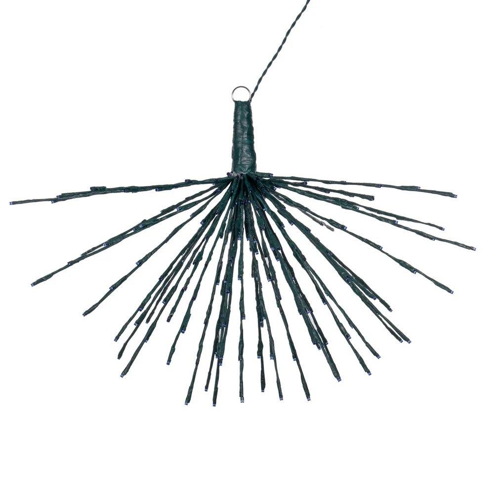 Vickerman X21G242 240Lt X 32" Green Starburst Blue 5Mm LED Lights.