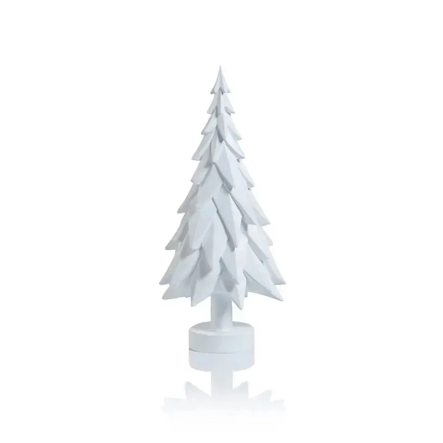 Matte White Decorative Tree // 4 Sizes