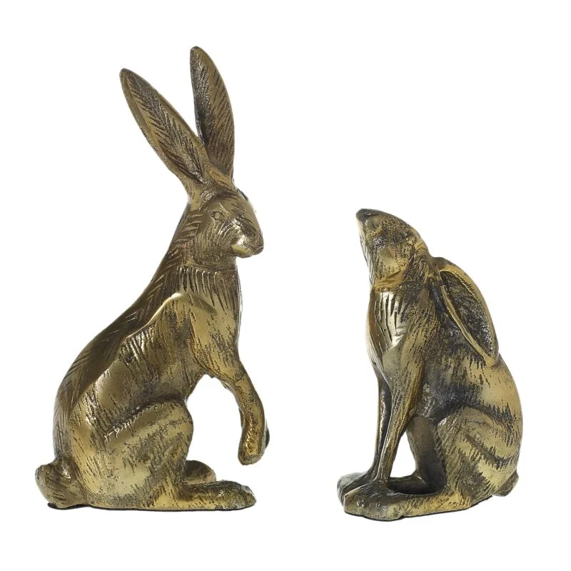BEA ANTIQUE GOLD BUNNY