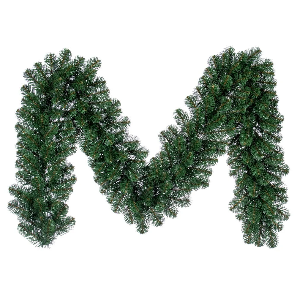 Vickerman C164708 9' X 12" Oregon Fir Artificial Christmas Garland Unlit