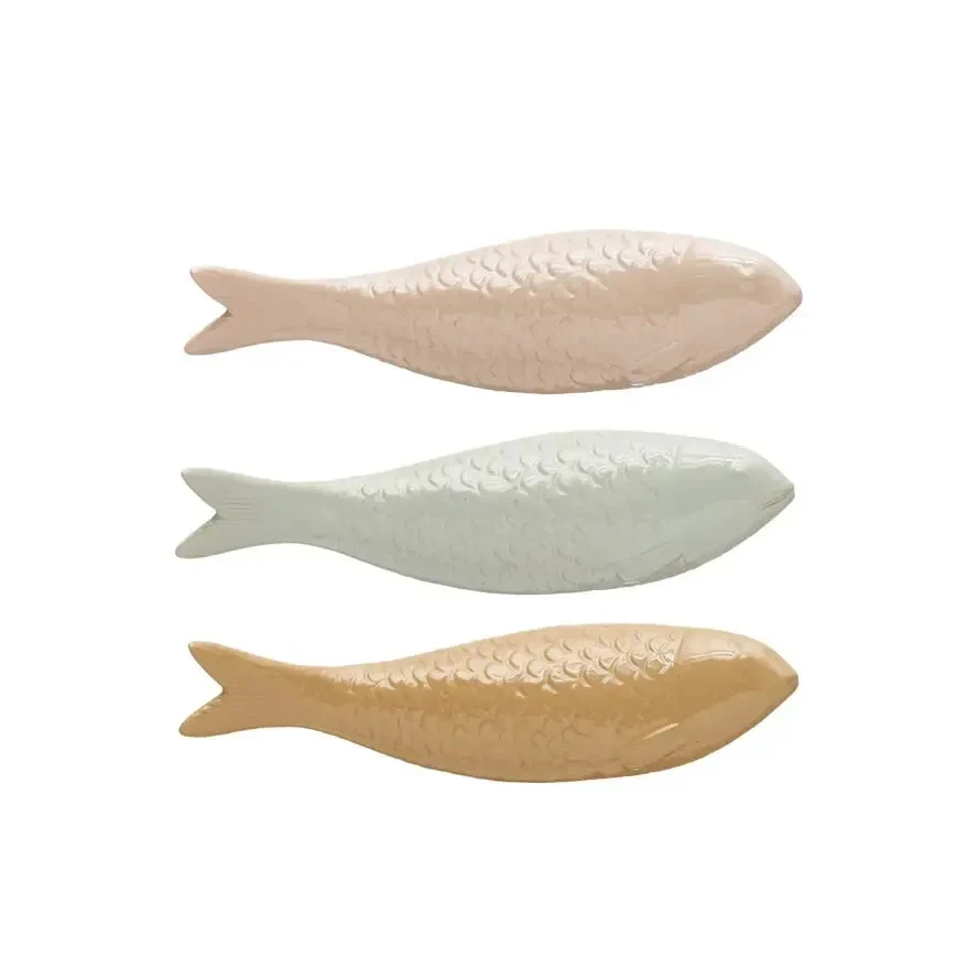 Sculpted Ceramic Fish // 3 Colors