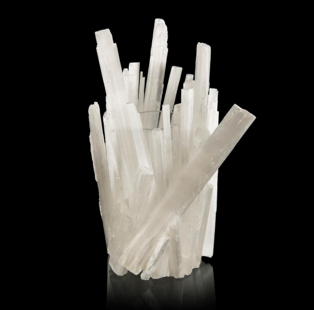 John-Richard Selenite Spar Vase