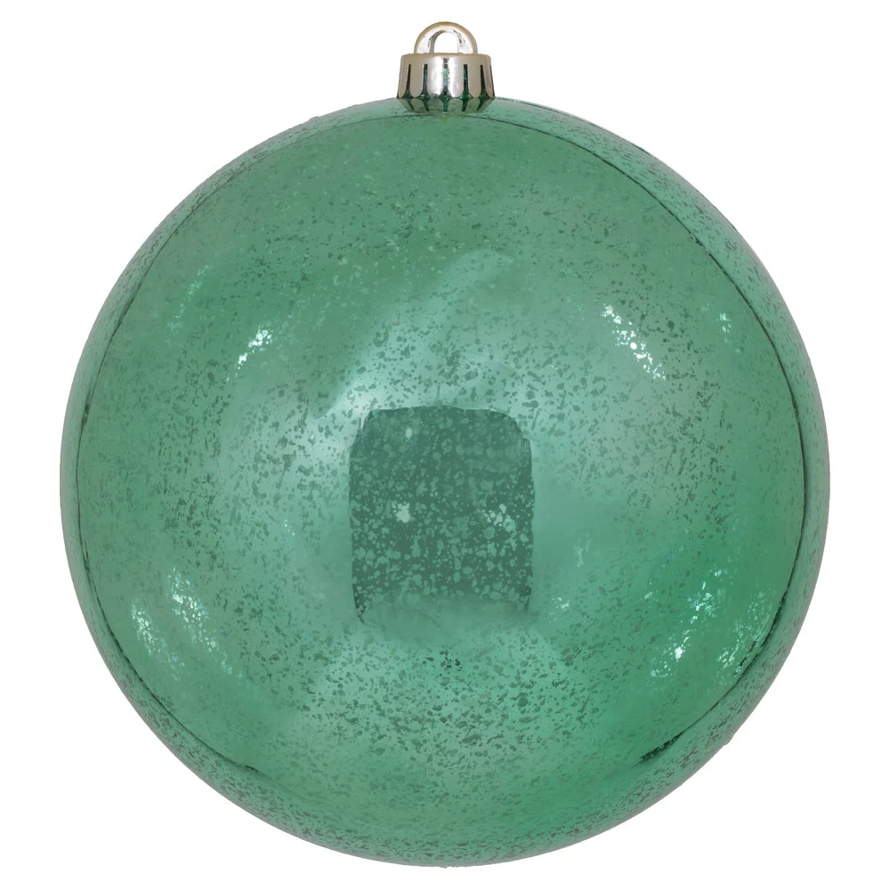 Vickerman M166644 8" Sea Foam Shiny Mercury Ball Ornament