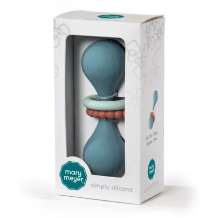 Simply Silicone Coral Rattle – 5″