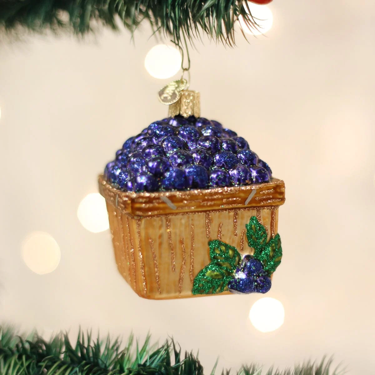Basket Of Blueberries