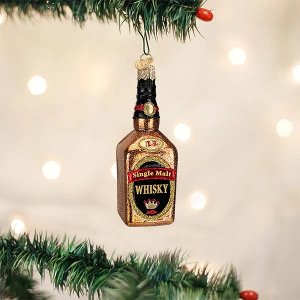Whisky Bottle Ornament