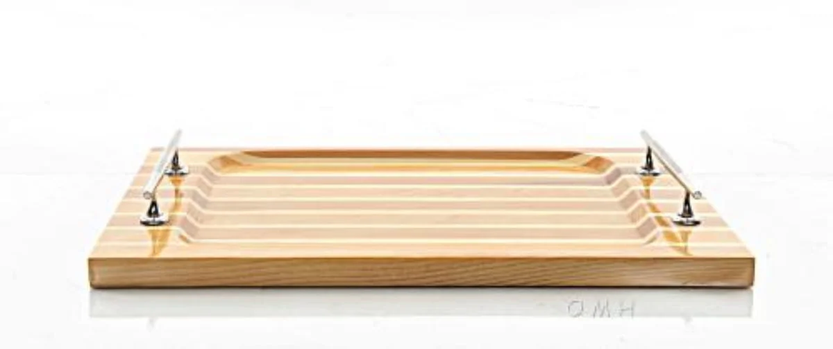 Chris Craft Rectangular Tray – 1.5 in – Handmade Red Cedar Wood Serving Tray By Old Modern Handicrafts