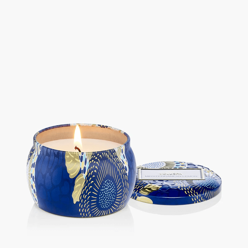 Voluspa Mediterranean Lemon Mini Tin Candle