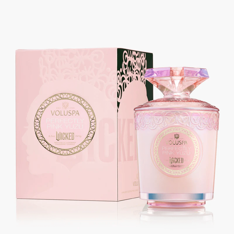 Voluspa Perfectly Pink Yuzu Boxed Candle
