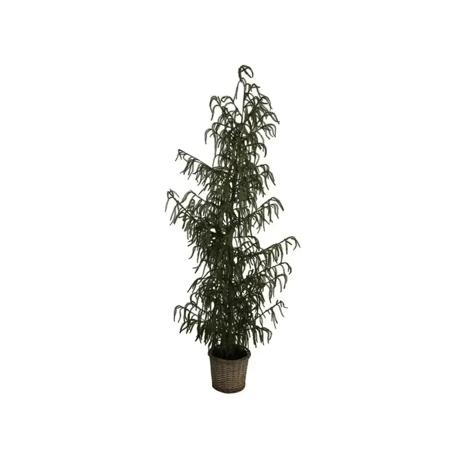 Faux Cedar Tree in Basket