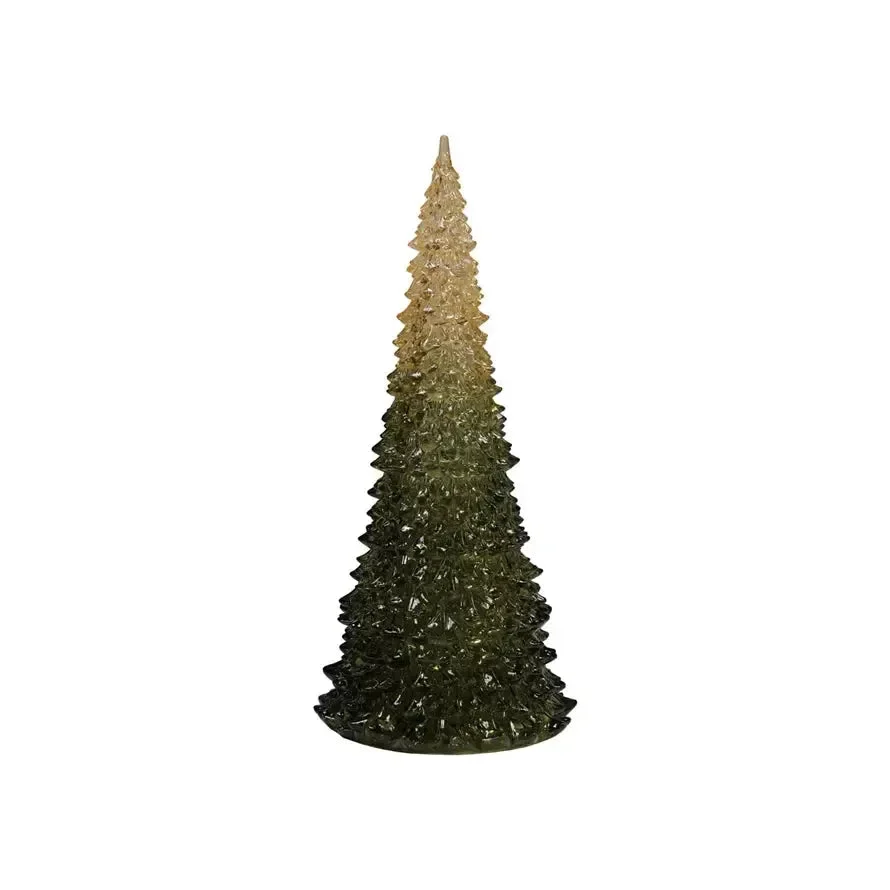 Green Ombre LED Christmas Tree