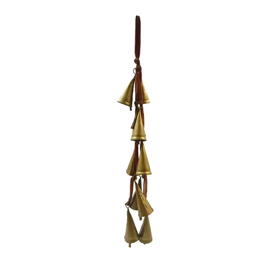 Velvet Ribbon Door Hanger with Bells